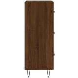 vidaXL Komoda boja smeđeg hrasta 34 5 x 34 x 90 cm konstruirano drvo | shoptok.hr