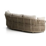 Kave Home Bež/smeđe-siva podstavljena vrtna sofa Osani &amp;ndash; Slike