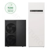 Panasonic T-CAP Aquarea WH-WXG12ME8+WH-ADC0316M9E82 12 kW toplotna črpalka (R290 propan, hidrosplit, zrak-voda, 3F fazna, 185l bojler) - | Shoptok.si