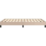  Za krevet boja cappuccina 120x200 cm umjetna koža | shoptok.hr