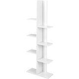 Costway Samostoječa lesena omara z 8 policami 50 x 20 x 141 cm, (5000399708) Cene