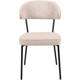 Hom`in stol, les, kovina, tekstil pink | Shoptok.si
