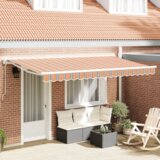  Skrovita tenda Morska plava 400x200 cm | shoptok.hr