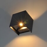  Brilagi - LED spoljašnje zidno svetlo CUBE LED/6W/230V crna IP54 | Eponuda.com