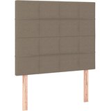  Krevet s oprugama i madracem smeđesivi 80x200 cm od tkanine | shoptok.hr