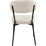 Hom`in stol, les, kovina, tekstil bež | Shoptok.si
