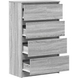  Komoda boja hrasta sonome 60 x 35 x 98,5 cm konstruirano drvo | shoptok.hr