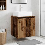  Umivaonik s policom Staro drvo 49,5 x 41 x 62,5 cm | shoptok.hr