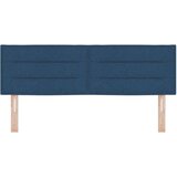  LED uzglavna daska Linije dizajn Plava 160 cm Tkanina | shoptok.hr