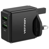 Olimp Sport Punjac sa 2 ulaza USB A 18/18W - Crni (US prikljucak) | ePonuda.com