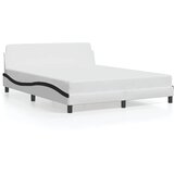  Okvir za krevet Dover bijelo-crni 160x200 cm umjetna koža | Eponuda.com