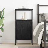  Noćni ormar Crni hrast 41 x 31 x 80 cm Konstruirano drvo | shoptok.hr