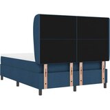  s opruga kutije s uzglavljem Plava 160 x 200 cm tkanina | shoptok.hr