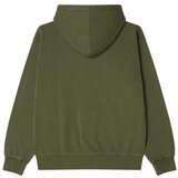 Obey Puloverji Hybrid faded zip hood Zelena | Shoptok.si