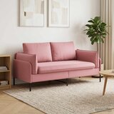 SOFA za dvije osobe 2-sjedalo Ružičasta 188 x 81 x 89 cm Bar&amp;scaron;un Slike