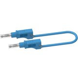 Electro PJP Preskusni kabel z bananastim vtičem\, ki ga je mogoče zložiti na enega\, + izvlečni tulec\, PVC 2\,5 mm²\, 2\,0 m\, moder 2217/600V-CD1-200Bl merilni vod banana moški konektor ba, (20453842) | Shoptok.si