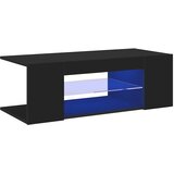 TV ormarić s LED svjetlima crni 90 x 39 x 30 cm | shoptok.hr