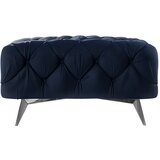 Ropez Temno moder žameten tabure Chelsea – | Shoptok.si