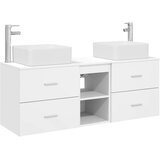  Set ormarića za kupaonicu 3 kom. Bijela 49,5 x 41 x 63 cm | shoptok.hr
