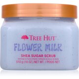 TREE HUT Shea Sugar Scrub Flower Milk šećerni peeling za tijelo 510 g | shoptok.hr