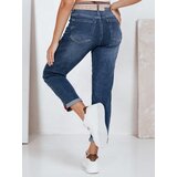 DStreet Jeansy damskie mom fit niebieskie | Shoptok.si