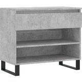 vidaXL Ormarić za cipele boja betona 70 x 36 x 60 cm konstruirano drvo | shoptok.hr