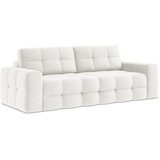 Makamii Bijela sklopiva sofa od bouclé tkanine 255 cm Milu – | shoptok.hr