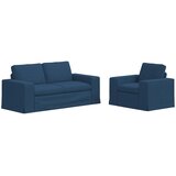  Set sofe 2 pcs Plava 182 x 80 x 82 cm tkanina | Eponuda.com