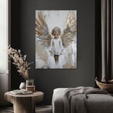  Slike angelov Varuh otrok | 100 % izvirni akrilni slikarstvo | Shoptok.si