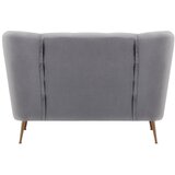 Bessagi Home dvosed linus, svetlo siva, žamet | Shoptok.si