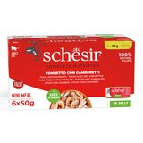 Schesir Complete Nutrition fileti u želeu 6 x 50 g - Tuna s kozicama | shoptok.hr