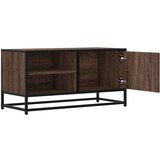 vidaXL TV omarica rjavi hrast 80x34,5x40 cm inženirski les | Shoptok.si