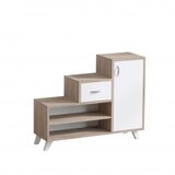 Hanah home Retro Sonoma (746JUG3985) Stalak za cipele, smeđe-bijela | Eponuda.ba
