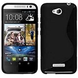  Gumijasti / gel etui S-Line za HTC Desire 516 - črni Cene