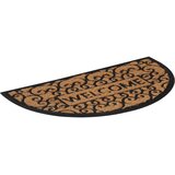  Otirač poluokrugli 45 x 75 cm od gume i kokosovih vlakana | shoptok.hr