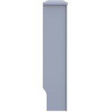  Pokrov za radijator antracit 152 x 19 x 81,5 cm MDF | shoptok.hr