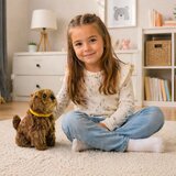  Interactive Plush Dog Soft fur Stroke its head and learn its functions | shoptok.hr
