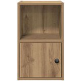 vidaXL Knjižna omara artisan hrast 31x24x52 cm inženirski les | Shoptok.si