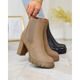 Resti Light brown women's Seihay high heel boots | ePonuda.com