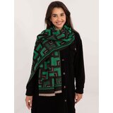 Wool Fashion Italia Scarf-AT-SZ-23158.32-black-green | Shoptok.si