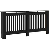  Pokrivač radijatora 2 pcs Crna 172 x 19 x 81.5 cm | shoptok.hr