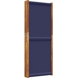 Sobna Paravan 5-delni temno moder 350x180 cm | Shoptok.si
