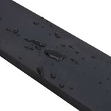 vidaXL Gumijasti rob za snežni plug črn 200x8x1 cm | Shoptok.si