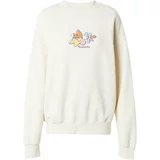 Iriedaily Sweater majica pastelno plava / svijetloplava / roza / bijela