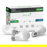 3 set LED žarulja Green Tech (6 W, 600 lm, Hladna bijela, Kom.) Cijene