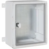 Nadzorna omarica IP65 Vodoodporna Siva 30x16,5x35 cm ABS Plastika