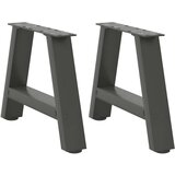  Noge stolića za kavu A-oblika 2 kom antracit 30x(30-31)cm čelik | shoptok.hr