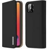 Dux ducis Wish Bookcase futrola od prave kože za iPhone 12 Pro Max crna | shoptok.hr