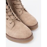 Shelvt Stylish beige workers with a round toe | ePonuda.com