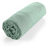 Douceur d intérieur Svijetlo zelena plahta s gumom od organskog pamuka 140x190 cm Biolina – | shoptok.hr